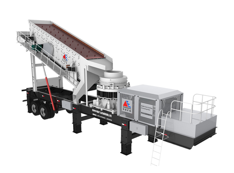 輪胎式圓錐移動(dòng)篩分站